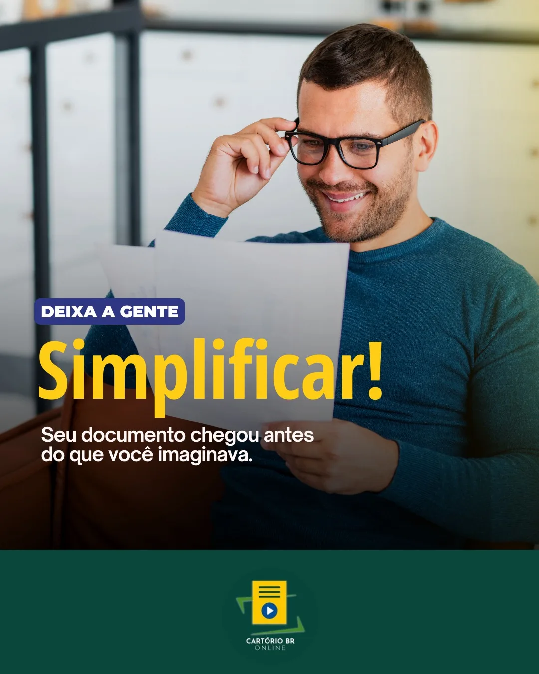 Você ainda perde tempo em fila de cartório