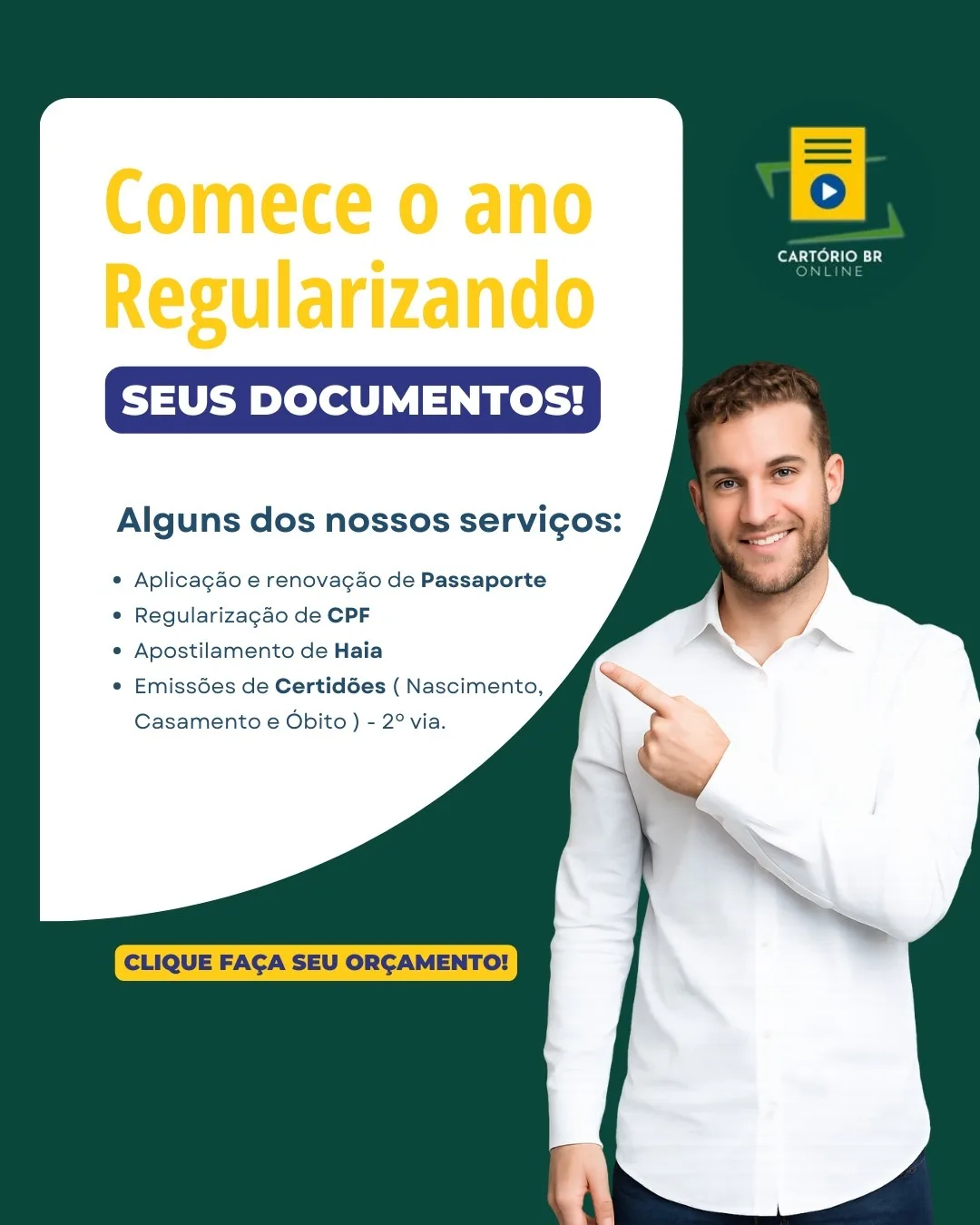 Comece 2026 Regularizando Seus Documentos