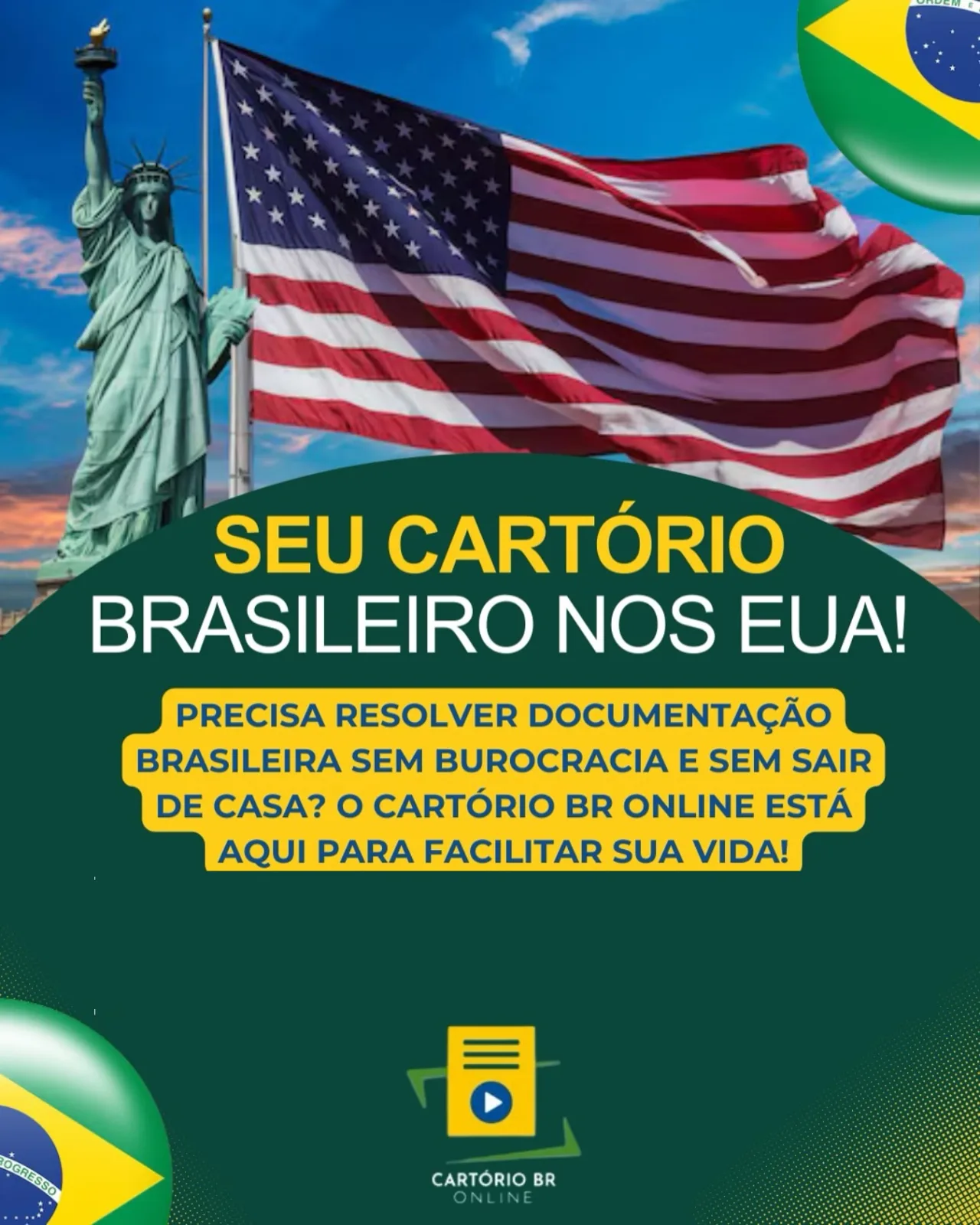 SEU CARTORIO BRASILEIRO NOS EUA!