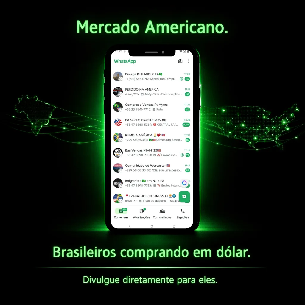 Divulgue para Brasileiros nos EUA Todos os Dias